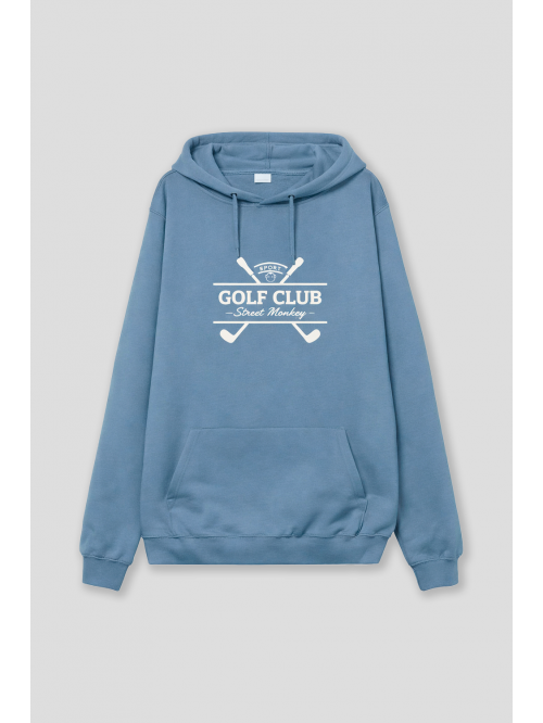 SUDADERA HOMBRE - AZUL MEDIO