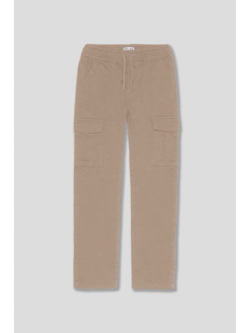 Pantalón cargo niño - LEÑA