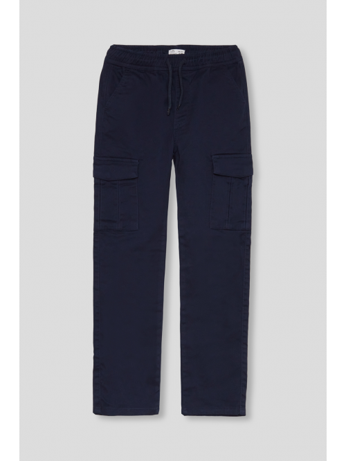 Pantalón cargo niño - MARINO